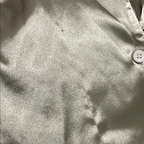 Satin Pajama Set in Mint Green size small - Picture 9 of 9